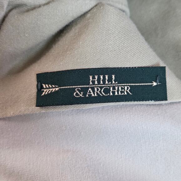Hill & Archer Men’s Khaki 100% Cotton Pants 38x29 Casual Chino Style - Picture 13 of 15